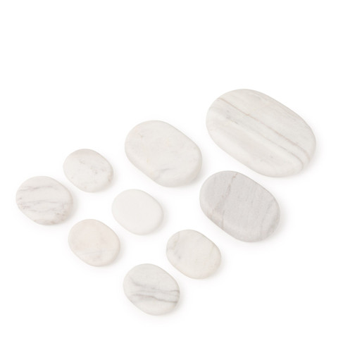 9 Piece Massage Marble Stone Set