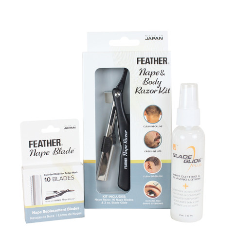 Feather Nape & Body Razor Kit