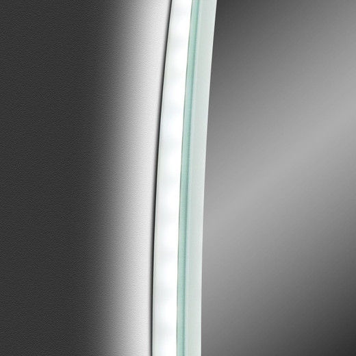 Luna 36" Round LED Backlit Mirror