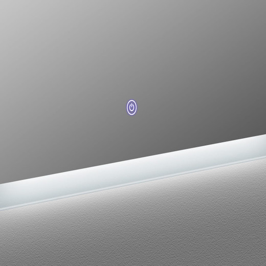 Luna 36" Square LED Backlit Mirror