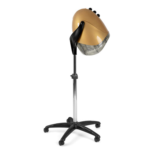Respiro Hooded Ionic Dryer in Gold by Minerva - Made in Italy