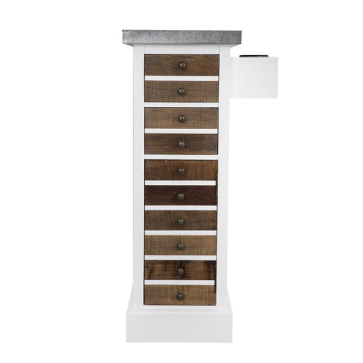 Bradham Styling Station in Distressed White