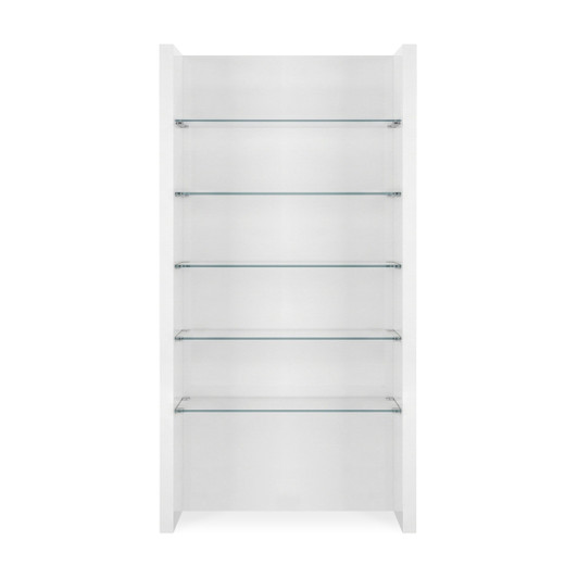 Nagano Freestanding Retail Display in Piano Gloss White