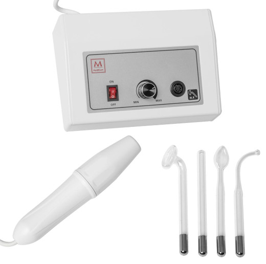 ETBELLA 美顔器 ギャラニック H.FREQUENCY High Frequency Facial Machine with 4 Electrodes & Wand