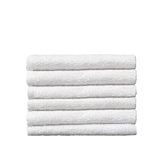 ProTex Essentials Salon Towels in White 12 Pack | Minerva Beauty