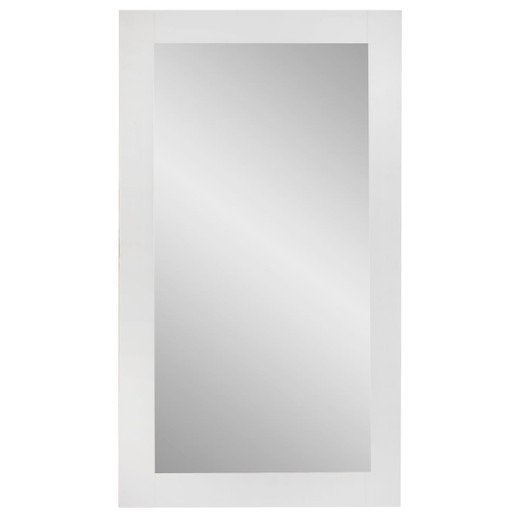 Bradham Full Length Mirror in Distressed White