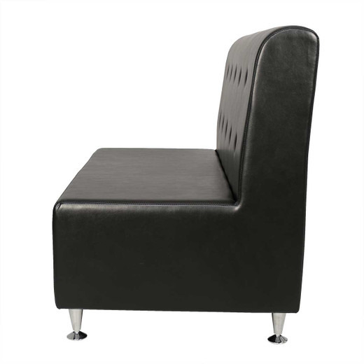 Chateau Reception Sofa in Black