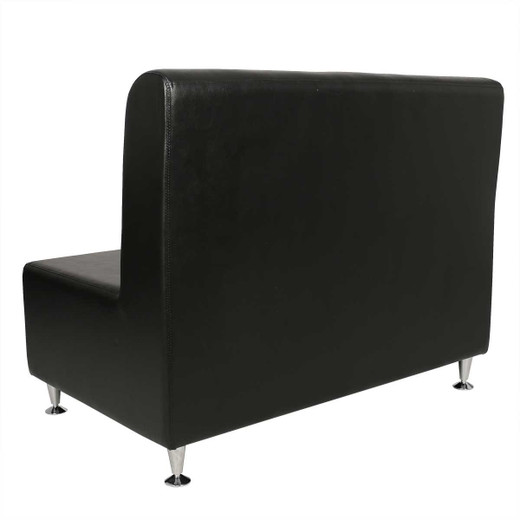 Chateau Reception Sofa in Black