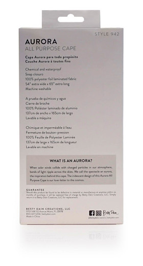 Colortrak Aurora All Purpose Salon Cape