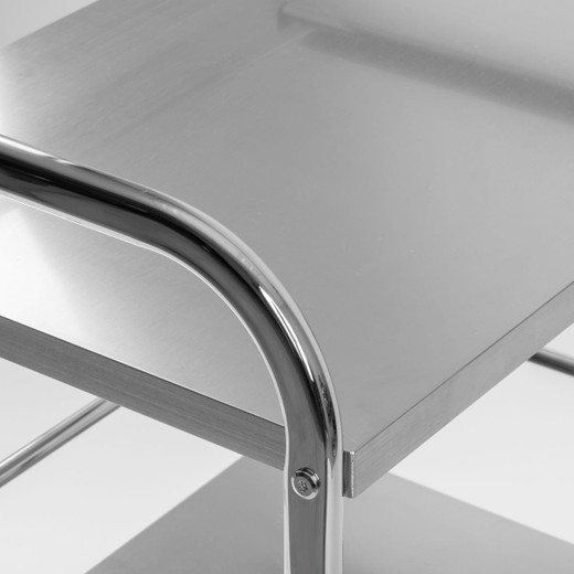 Cassia 3-Tier Spa & Salon Cart with Stainless Steel Frame