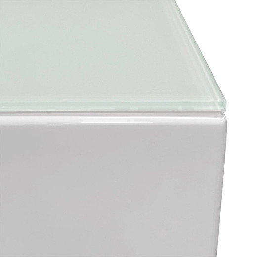 Anderson Reception Desk in White