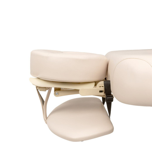 Deluxe Massage Bed Accessory Kit in Beige side view Deluxe Massage Bed Accessory Kit in Beige side view