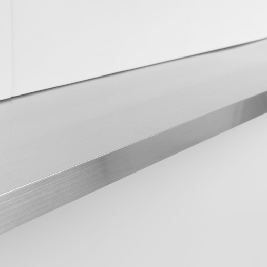 Anderson II Reception Desk in White - CLEARANCE, DISCONTINUED, AS IS, NO WARRANTY, NO RETURN