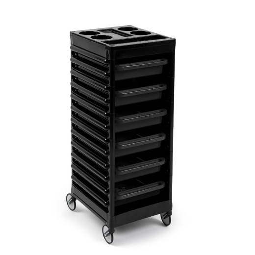Verona Salon Trolley in Black