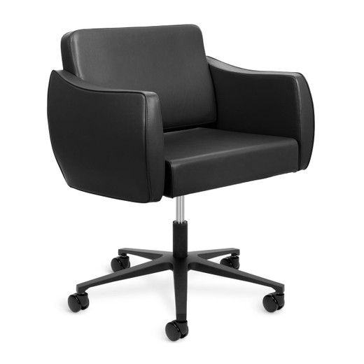 Pantera Extra Wide Technician Chair in Black
