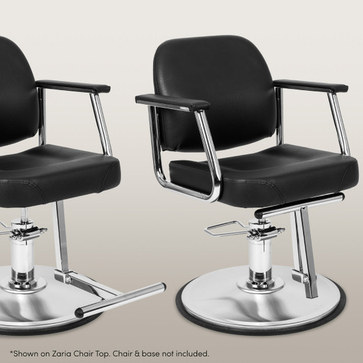 Flip Up Footrest for Salon Chairs (Patent Pending, Handicap-Friendly)