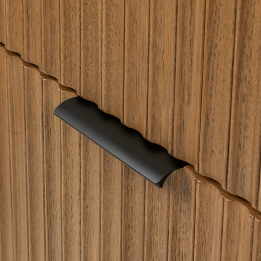 Tate Styling Station in Antique Umber with Hairpin Legs or Wall-Mounted showing handles Tate Styling Station in Antique Umber with Hairpin Legs or Wall-Mounted showing handles