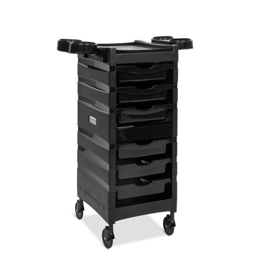 Avanzo Salon Trolley - Made in Italy shown from three-quarter angle to the right