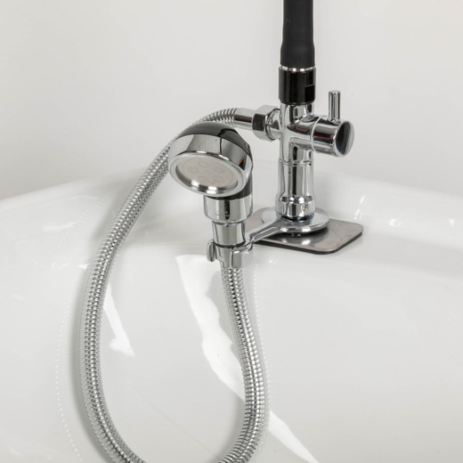 2-in-1 Arched Sprayer & Waterfall Head Spa Attachment for Shampoo Bowls sprayer