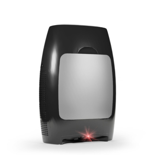 EyeVac Air 2-In-1 Air Purifier/Deodorizer & Vacuum in black