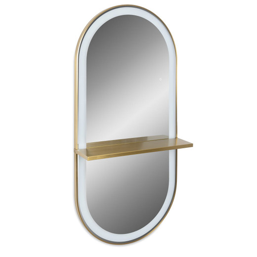 Avalon Single Sided LED Mirror Styling Station Avalon Single Sided LED Mirror Styling Station