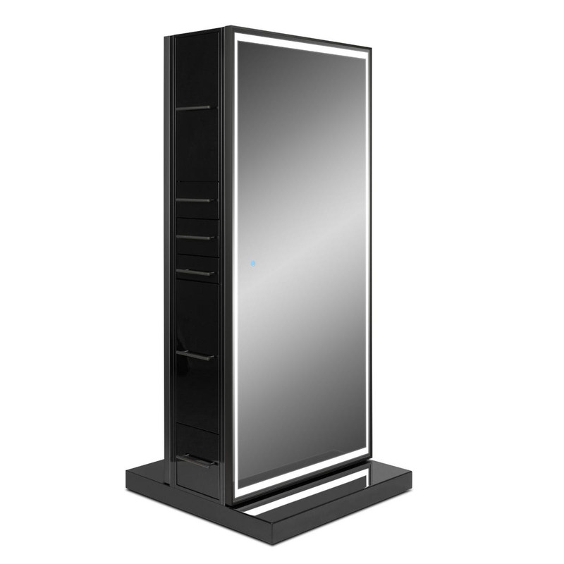 Genesis Double-Sided LED Styling Station with Full-Length Mirrors