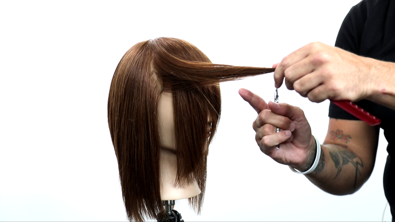 Cutting a Side Bang with Matt Beck