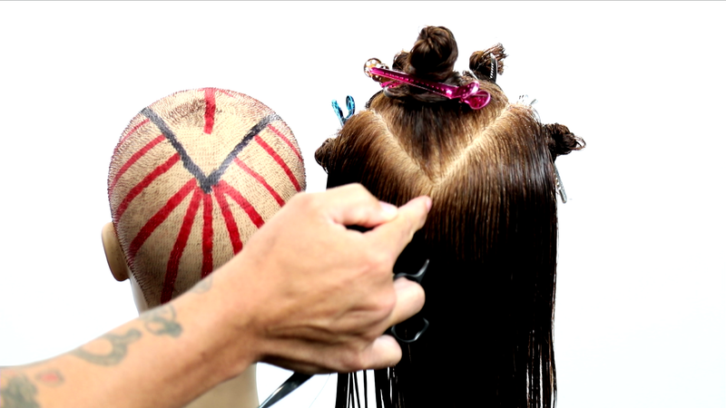 How To Cut Thick Hair with Matt Beck