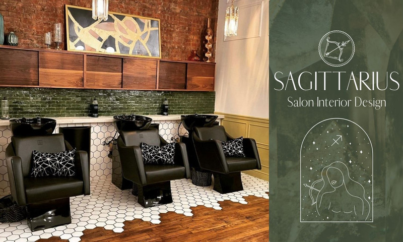 Zodiac Salon Interior Design: Sagittarius Season