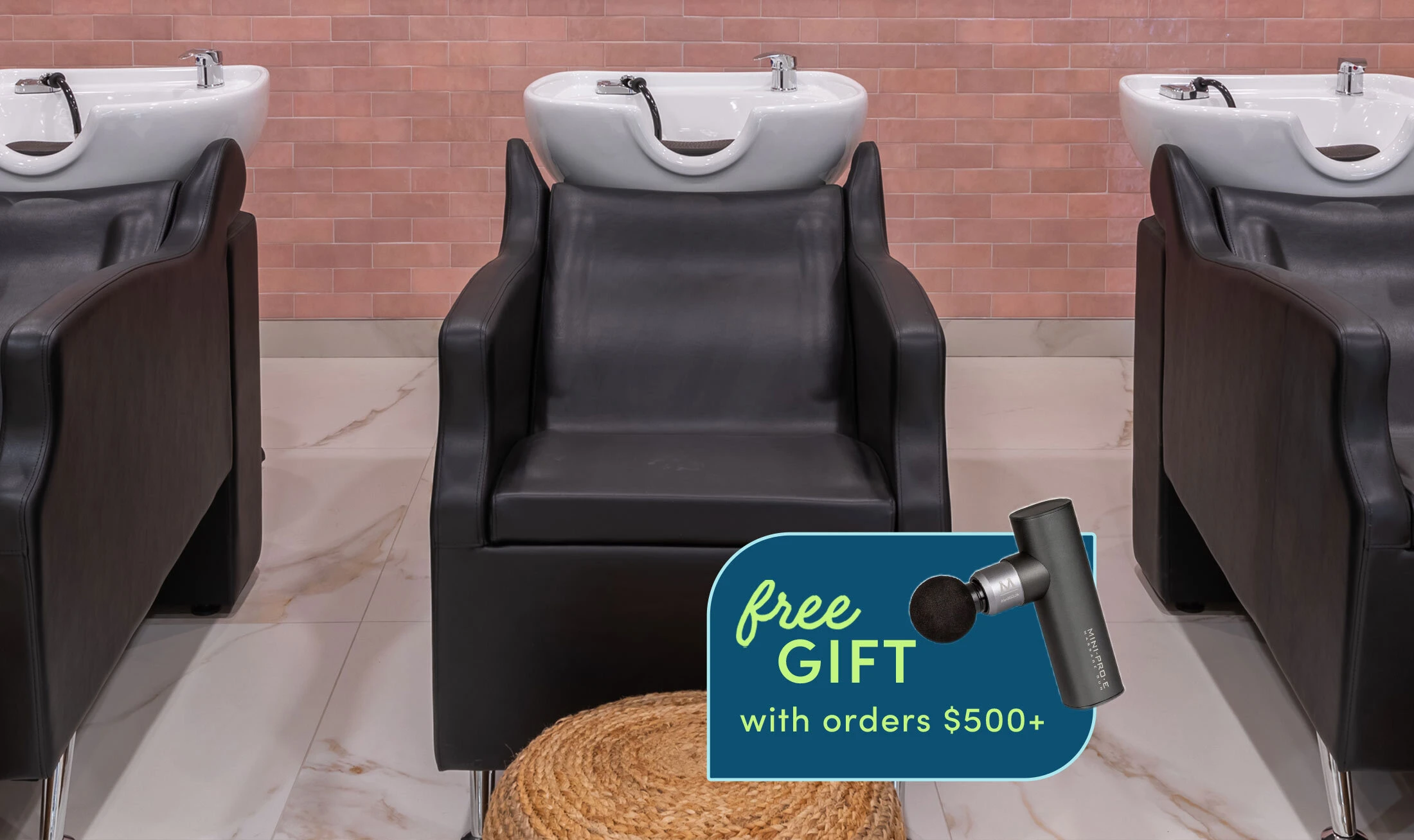 Salon head spa system, salon and spa tech stool, salon and spa folding cart, styling chair, styling station, hair color processor, and salon cart