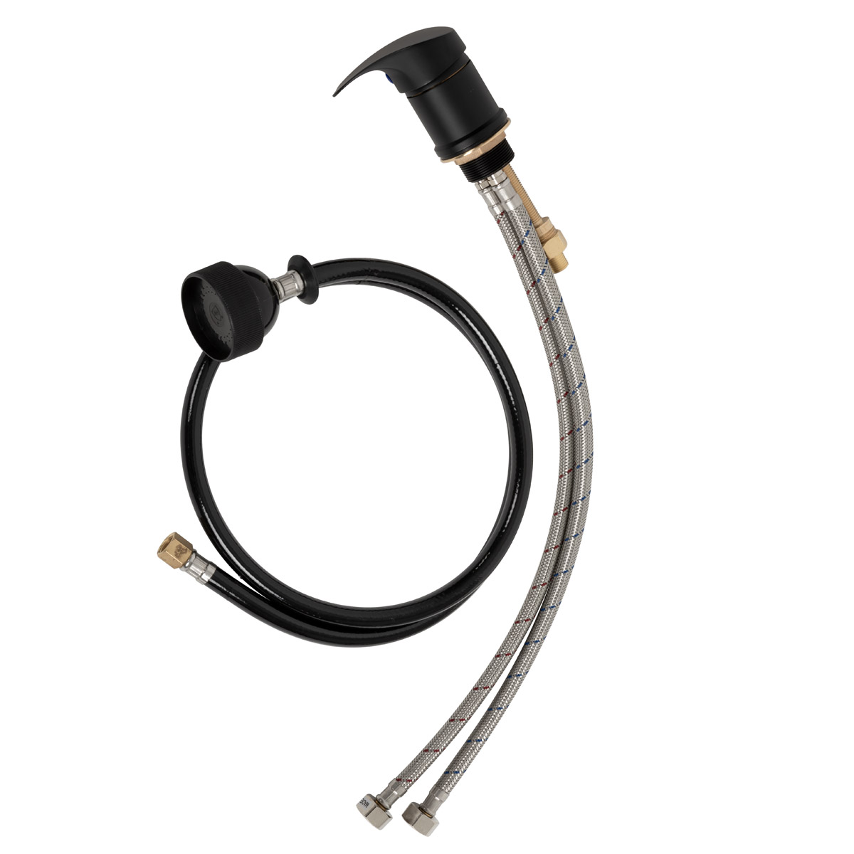 Matte Black UPC Valve and Spray Hose + $20