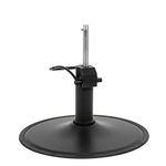 Round Black Powder Coat