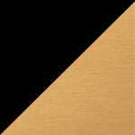 Matte Black and Gold Edge