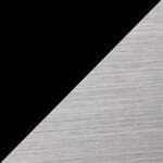 Matte Black and Stainless Edge