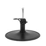 Short Round Black Powder Coated