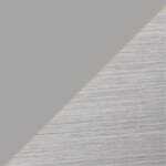 Glossy Fog Gray with Stainless Edge