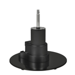 Battery Powered Electric Round Black