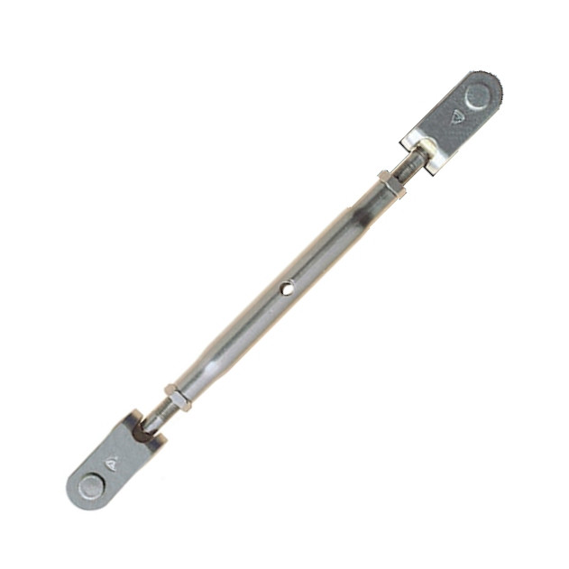 Johnson Marine Stainless Steel Tubular Turnbuckles Jaw and Jaw 1/4