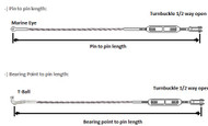 How to measure standing rigging on your sailboat.