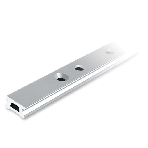 Ronstan Series 22 Track. Silver. 2996 mm M6 CSK fastener holes. Pitch=100mm Stop hole pitch=50mm