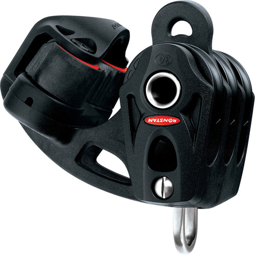 Ronstan Series 30 BB Orbit Block, Triple, Becket, Cleat