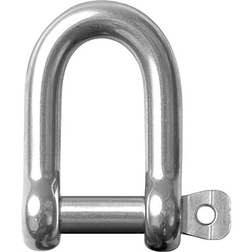 Ronstan Shackle, Standard Dee, Forged, Pin 8mm, L:32mm, W:16mm