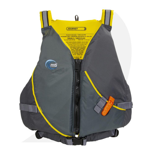 MTI Lifejacket Journey Dark Gray/Charcoal MTI-711M-0AK Front View