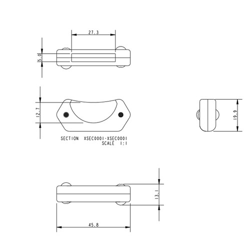 Allen Brothers 27MM Batten Pocket Protector
