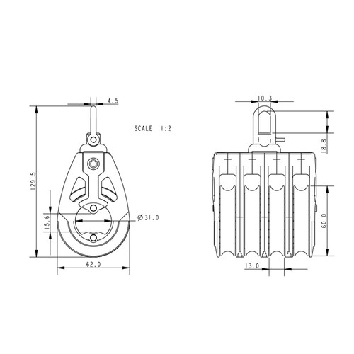 Allen Brothers 60MM Dynamic Quad
