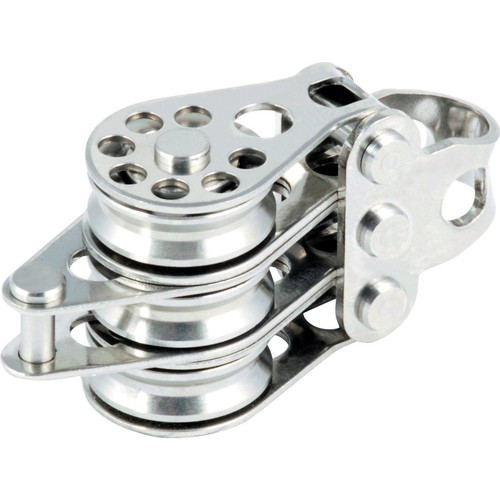 Allen Brothers 16MM Micro High Tension Block Triple Becket
 Allen Brothers 16MM Micro High Tension Block Triple Becket