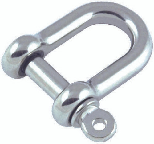 Allen Brothers 4mm Stainless Steel Forged D Shackle
