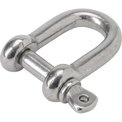 Allen Brothers 5mm Stainless Steel Forged D Shackle

