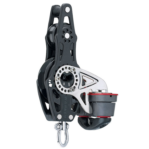 Harken 57mm Carbo Fiddle Ratchet w/Becket and 150 Cam