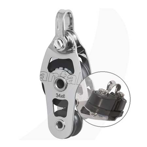 Antal 34mm Fiddle Block w/ Cam Cleat